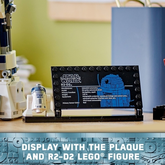 LEGO Star Wars R2-D2 Buildable Toy Droidfor Display and Play 75379 - Picture 5 of 10